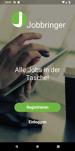 Jobbringer - Smarte Jobbörse Screenshot 1 - AppWisp.com