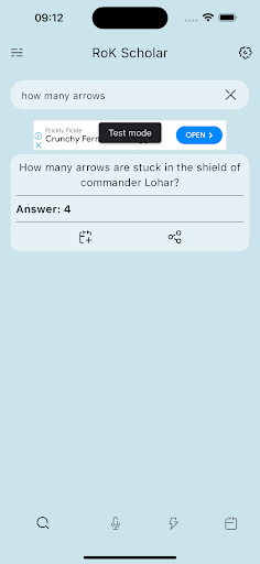Android application RoK Scholar screenshort