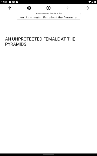 Book, An Unprotected Female.. Screen 3