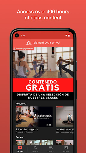 Element Yoga School Screenshot 2 - AppWisp.com