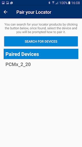 Android application PCM Manager screenshort