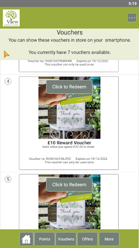 View Garden Centre Screen 2