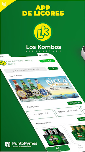 Android application Los Kombos Liquor Store screenshort