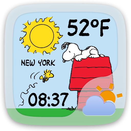 Peanuts Weather Widget Theme 1.0 Icon