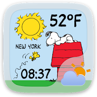 スヌーピーのお天気壁紙のおすすめアプリ Android Applion