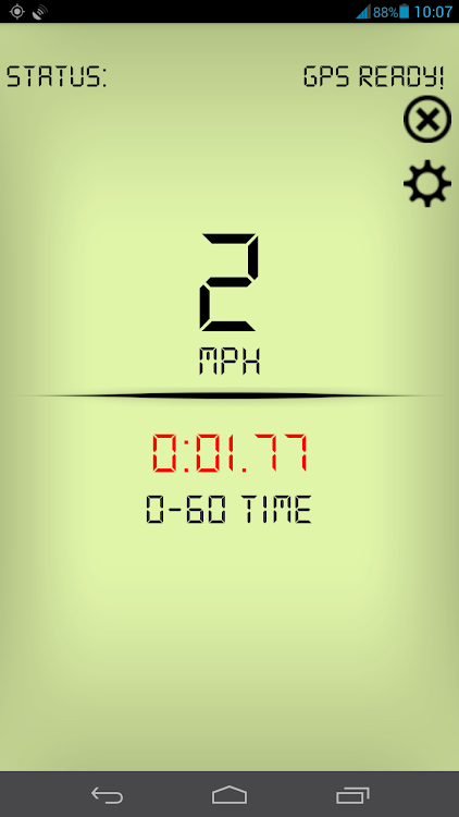0-60 mph (0-100 km/h) GPS acce - 2.2 - (Android)