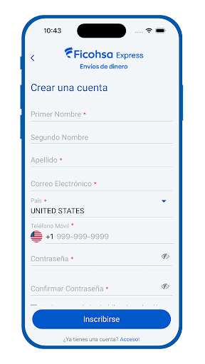 FicoSend Screen 3