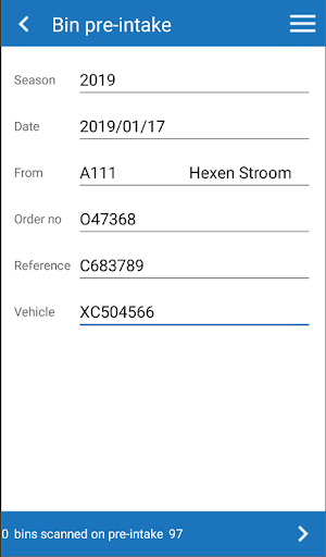 ViTrax mobile Screen 2