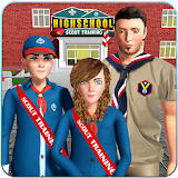 High School Girl Scout Virtual Life Training Games icon