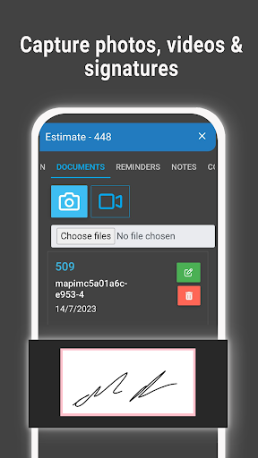 Android application CountBricks: AI Estimating screenshort