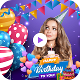 Birthday Video Maker & Editor icon