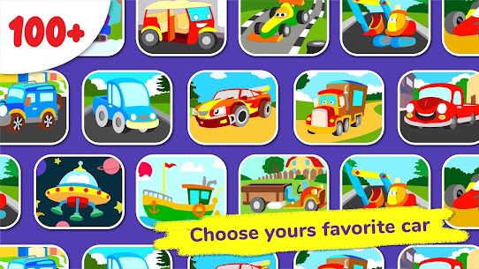 تلوين السيارات: ألعاب رسم عابث للأطفال 7