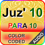 Cover Image of Download Color coded Para 10 with Audio  APK