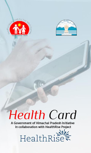 Android application E-HealthCard HP(Mukhya Mantri screenshort