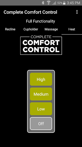Complete Comfort Control Screen 3