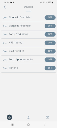 Android application Videx CloudNected Client screenshort