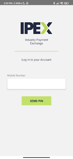 Android application IPEX-Industry Payment Exchange screenshort