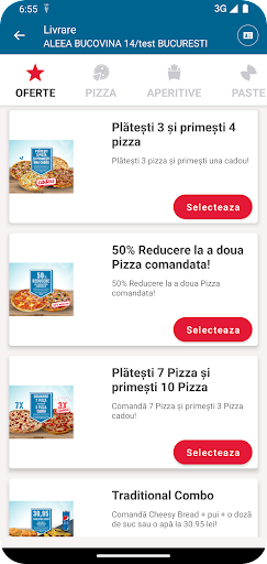 Dominos Pizza Romania Screen 3