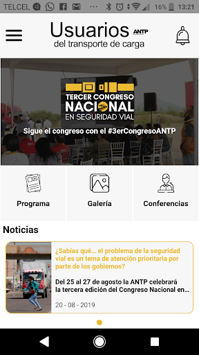 ANTP - Congreso Seguridad Vial Screen 2