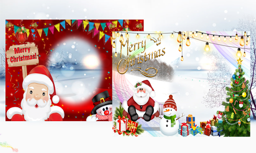 Christmas New Year Photo Frames 2021