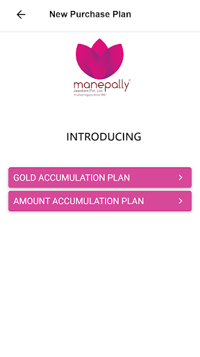 Manepally Purchase Plan Screen 3