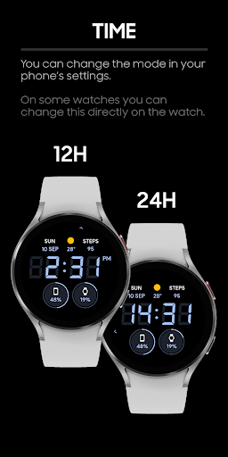JHW Digital Bits 3: Watch face screenshot 6