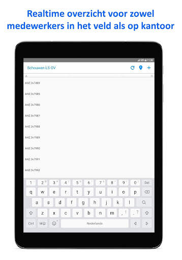 TabletForms Maps Screen 3