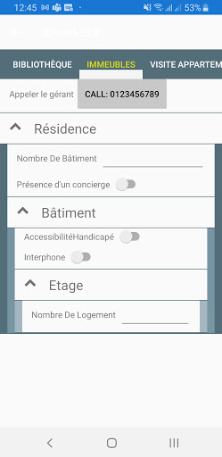 Android application Eiffel Form Engine screenshort