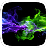 Neon Weed Smoke Theme icon