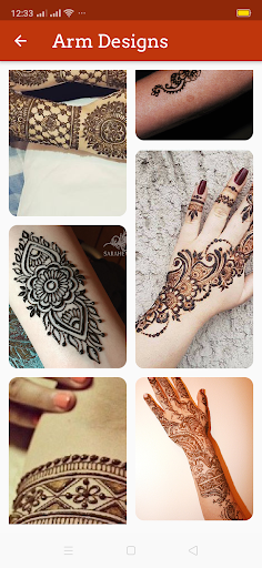 Mehndi Design Screen 2