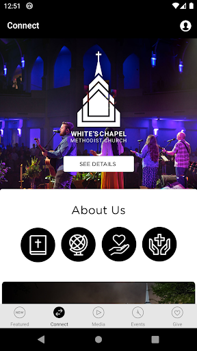 Whites Chapel Methodist Screen 2
