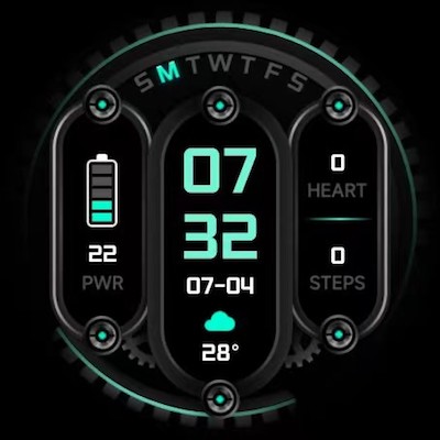TicWatch Time Wheel Screen 3