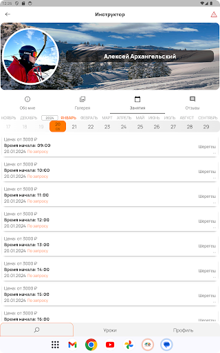 Ski Instructor Pro Client