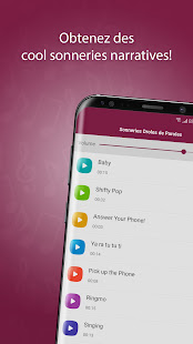 Aperçu de l'application