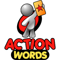 Action Words: 3D Animated Flash Cards
