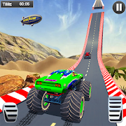 Impossible Mountain Monster Driving: Crazy Stunts