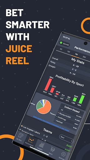 Screenshot of Juice Reel: Bet Tracker & Tips