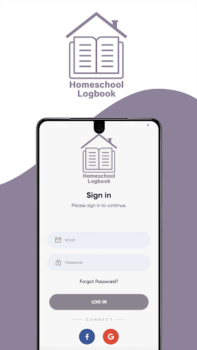 Android application Homeschool Logbook screenshort