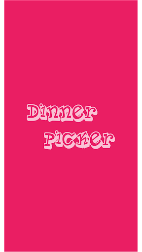 Android application Dinner Picker screenshort