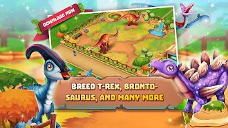Game screenshot Dinosaur Park – Primeval Zoo apk download