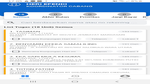 Android application Collector APF screenshort