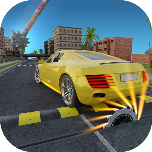 Speed Bump Car Drive Challenge
