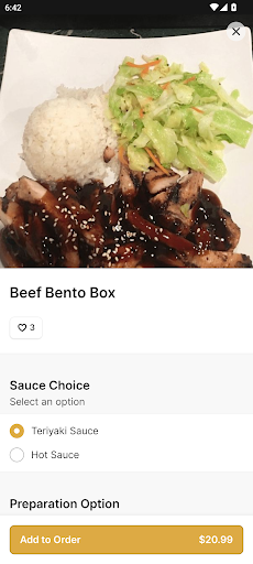 Seasons Teriyaki and Sushi Screen 3