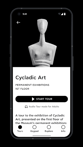 Museum of Cycladic Art Guide Screen 2