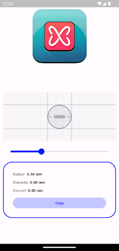 Android application RingFit: Calculate ring size screenshort