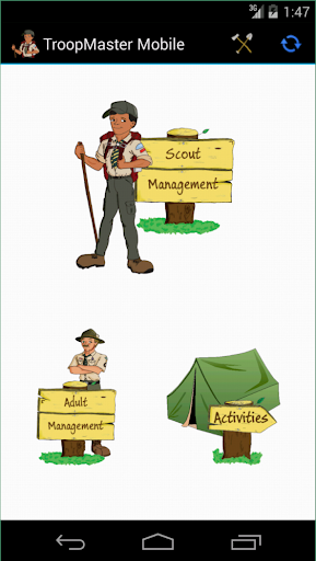 Android application TM Mobile screenshort