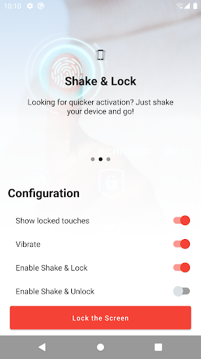 Screen Touch Locker Screen 2