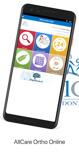 Android application AllCare Ortho Online screenshort