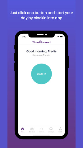 TimeConnect Team Screen 2