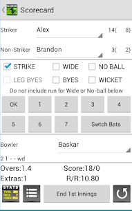 Best Cricket Scorer FREE Apk app for Android 5